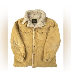 Wrangler | ‘70s Vintage Corduroy Sherpa Wrange Jacket | Medium